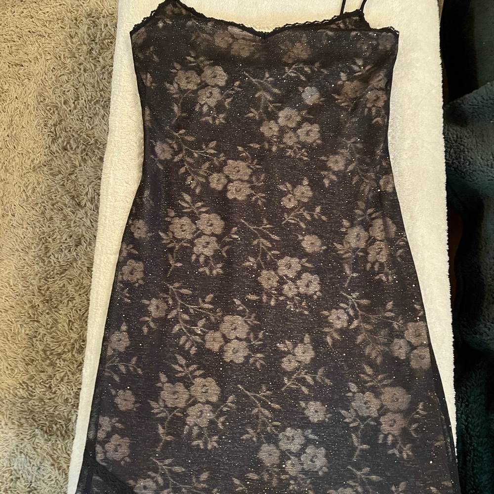 Ruby Rox Shimmering Spaghetti Strap Cocktail Dres… - image 6